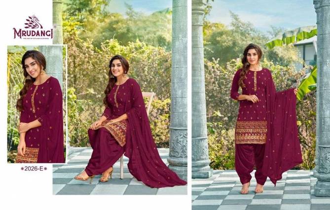 Saheli 2026 Colors Edition By Mrudang Georgette Wedding Wear Punjabi Patiyala Suits Wholesale Shop In Surat